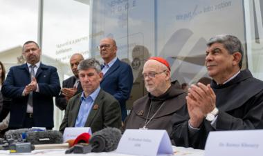 Vehicle of the Pope: Bringing aid and hope to children