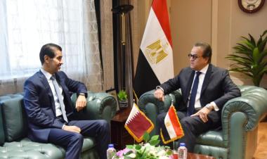 Egypt, Qatar discuss expanding health cooperation, Gaza support