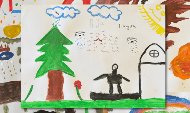 Can a child with a crayon heal a community?