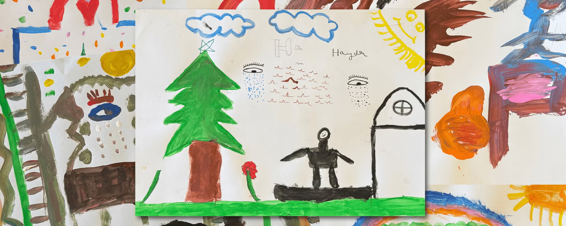 Can a child with a crayon heal a community?