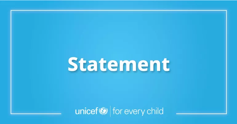 Statement by UNICEF Regional Director for the Middle East and North Africa Edouard Beigbeder on the death of children in the Gaza Strip due to severe winter weather conditions