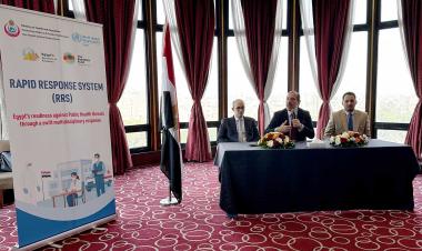 Strengthening rapid response capacities in Egypt