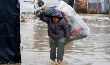 Doctors fear ‘swamp fever’ spreading in flood-hit Gaza