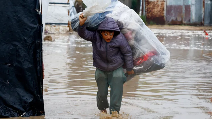 Doctors fear ‘swamp fever’ spreading in flood-hit Gaza
