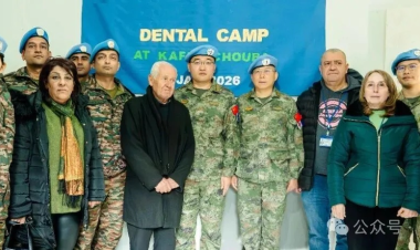 Chinese peacekeeping medical contingent provides free dental services in Lebanon