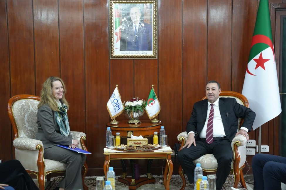 IOM Chief Visits Algeria to Strengthen Partnership on Migration Management