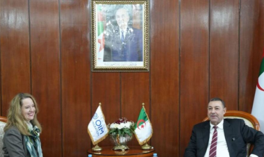 المديرة العامة للمنظمة الدولية للهجرة تزور الجزائر لتعزيز التعاون