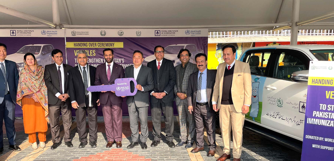 WHO and Gavi support Pakistan with vehicles to enhance immunization and reach “zero-dose” children in remote areas