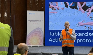 WHO Egypt launches a new national training-of-trainers programme on mass casualty management