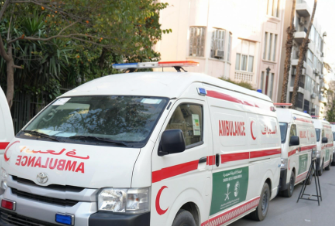 KSrelief and WHO hand over ambulances to the Ministry of Health to strengthen Syria’s emergency referral system