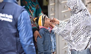 Mobilizing 400,000 WHO-trained polio workers to vaccinate 45 million children in Pakistan