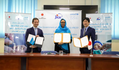Japan supports polio eradication and immunization in Afghanistan with US$6.3 million contribution