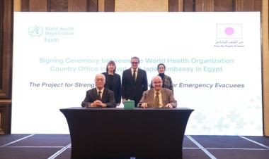 Egypt secures $3.38m Japan-WHO agreement to boost emergency medical services