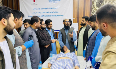 WHO Afghanistan strengthens emergency care for communities in Balkh