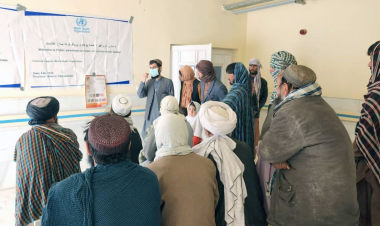 Protecting Afghan families through lifesaving health awareness campaigns at the border