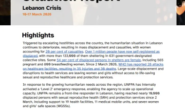 Situation Report on the Humanitarian Crisis in Lebanon (10-17 March 2026)