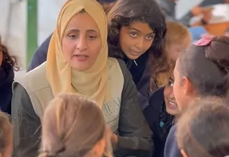 Mobile Health Screenings Support Children Through the Bila Hudood Educational Initiative in North Gaza