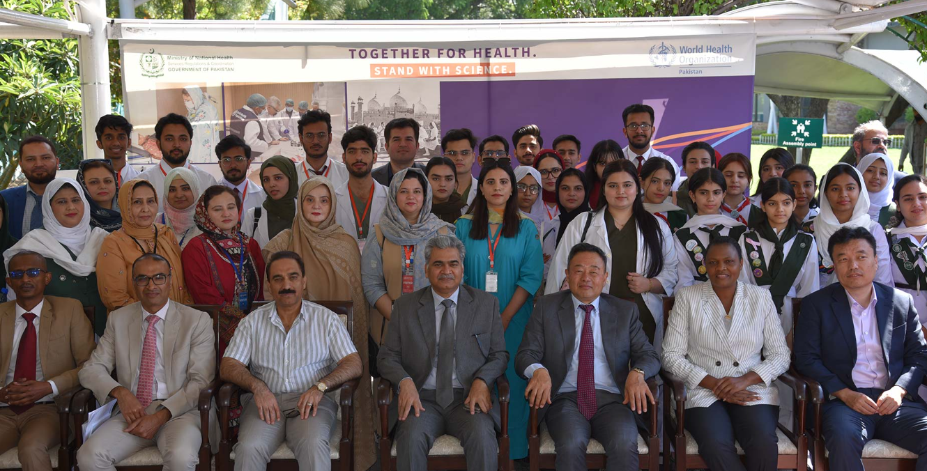 WHO, Pakistan celebrate how medical science saves millions of lives each year