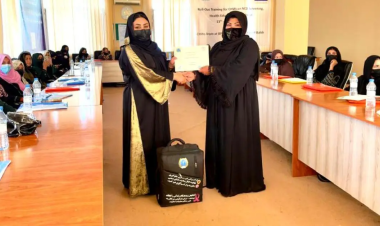 WHO Trains 55 Health Workers in Balkh on Non-Communicable Diseases
