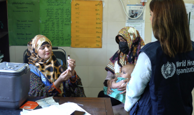Pakistan, WHO have protected 160 million children and 130 million mothers with life-saving vaccines over 5 decades