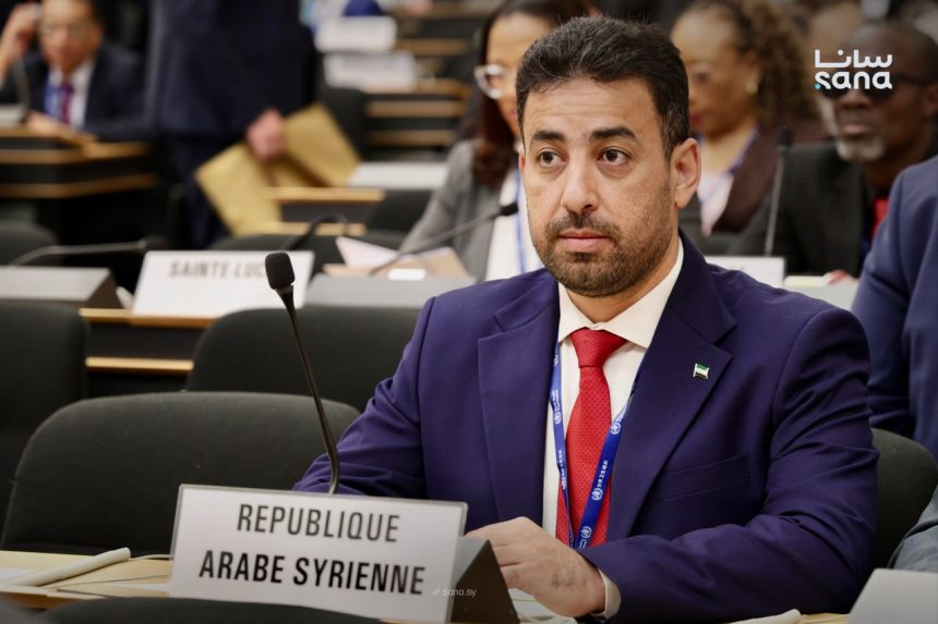 Syria joins World Health Assembly in Geneva to strengthen health cooperation