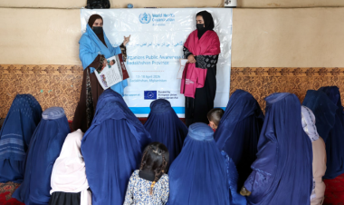 WHO and partners support community-based disease prevention efforts in Afghanistan’s Badakhshan province