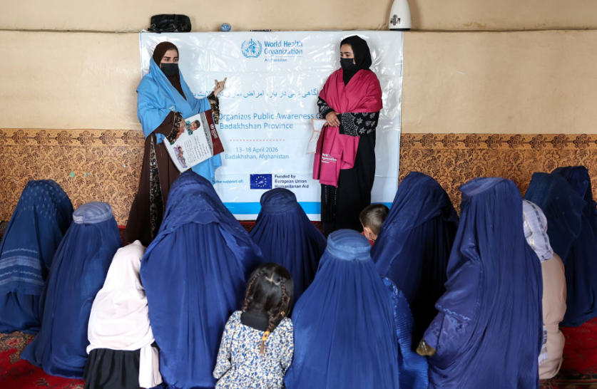 WHO and partners support community-based disease prevention efforts in Afghanistan’s Badakhshan province