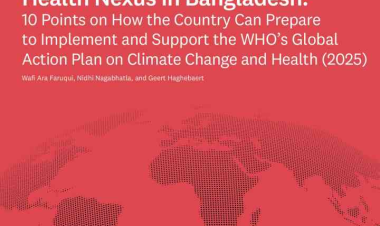 Unpacking climate change and health nexus in Bangladesh: 10 points on how the country can prepare to implement and support the WHO’s global action plan on climate change and health (2025)