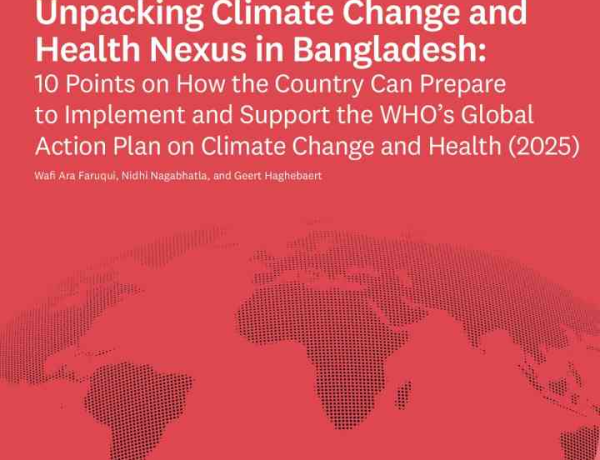 Unpacking climate change and health nexus in Bangladesh: 10 points on how the country can prepare to implement and support the WHO’s global action plan on climate change and health (2025)
