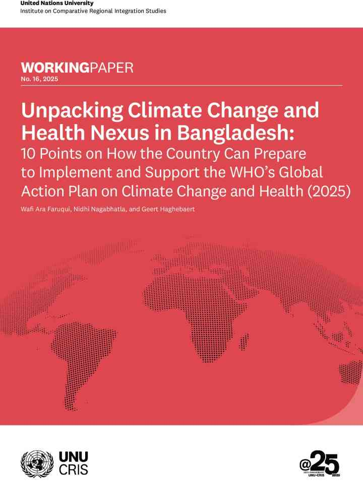 Unpacking climate change and health nexus in Bangladesh: 10 points on how the country can prepare to implement and support the WHO’s global action plan on climate change and health (2025)
