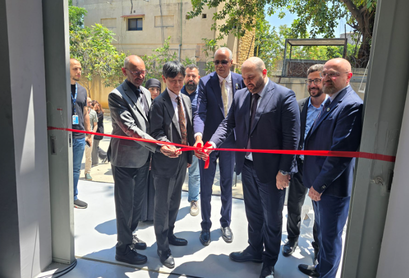 WHO Lebanon, the Ministry of Public Health and the Government of Japan mark the successful upgrade of the Karantina medical supplies warehouse