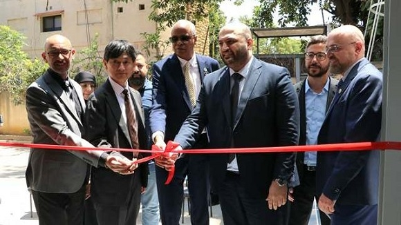  مشروع توسيع وإعادة تأهيل المستودع المركزي للمعدات والمستلزمات الطبية في الكرنتينا