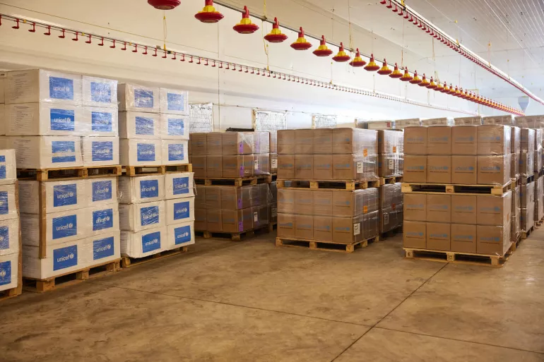 Increased transport costs mean less money for the lifesaving supplies children need