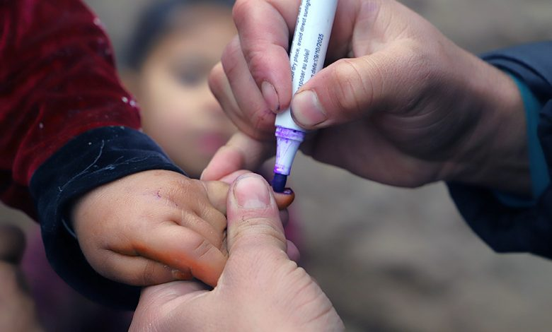 عدد الإصابات بشلل الأطفال في أفغانستان يرتفع إلى ست حالات