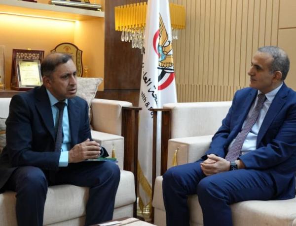 Yemen's Health Minister, UNICEF Representative Discuss Expanding Support for Yemen's Health Sector