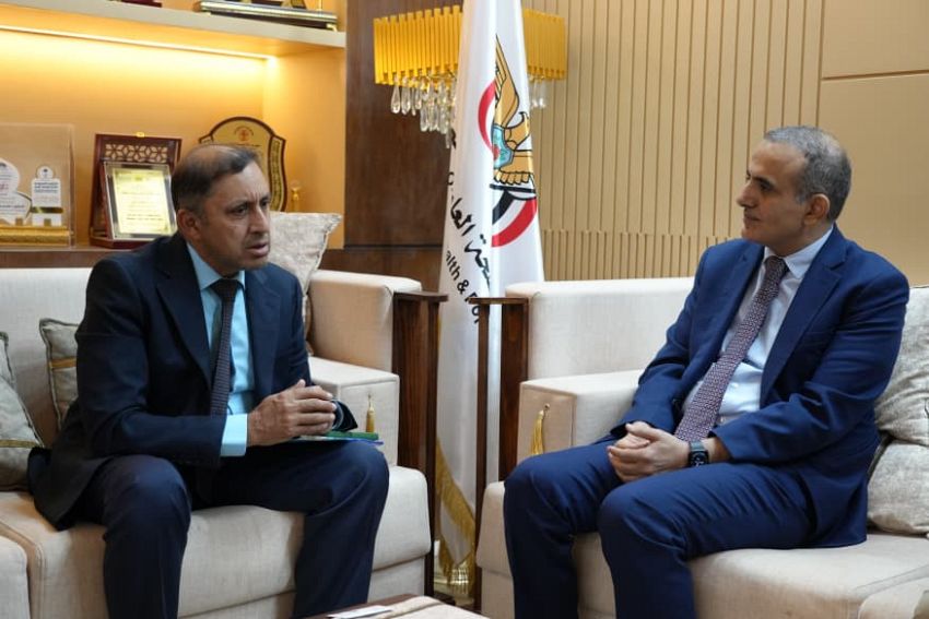 Yemen's Health Minister, UNICEF Representative Discuss Expanding Support for Yemen's Health Sector