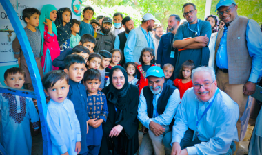 WHO high-level visit to Afghanistan highlights urgent need to eradicate polio while protecting essential health services
