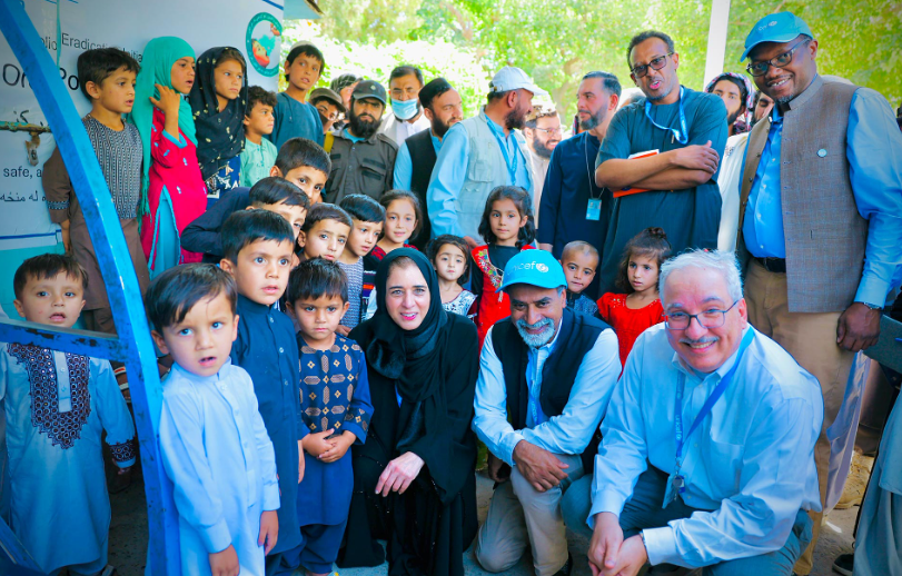 WHO high-level visit to Afghanistan highlights urgent need to eradicate polio while protecting essential health services
