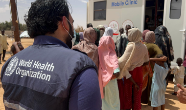 WHO launches an ECHO-funded project to expand lifesaving health and mental health services for Sudanese refugees in southern Libya
