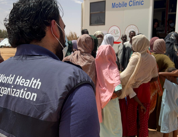 WHO launches an ECHO-funded project to expand lifesaving health and mental health services for Sudanese refugees in southern Libya