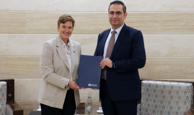 Dr Caroline Clarinval presents credentials as WHO Representative to Syria