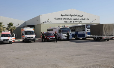 الجيش العربي يجلي الدفعة الـ 29 من أطفال غزة المرضى إلى المستشفيات الأردنية