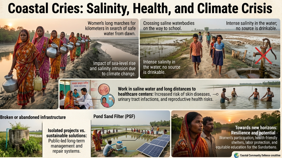 The Interconnected Climate and Health Crisis in Coastal Bangladesh