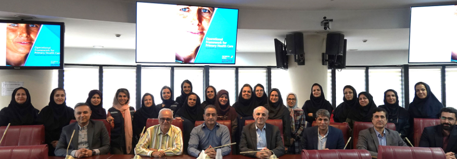 Strengthening primary health care in Iran: WHO supports capacity-building on the PHC Operational Framework