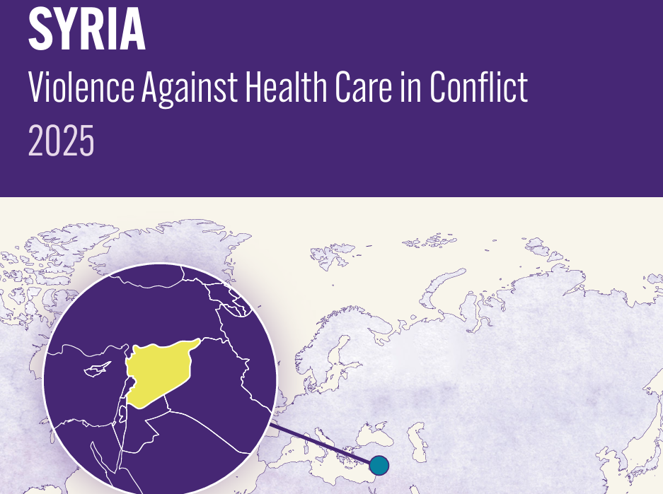 SYRIA Violence Against Health Care in Conflict