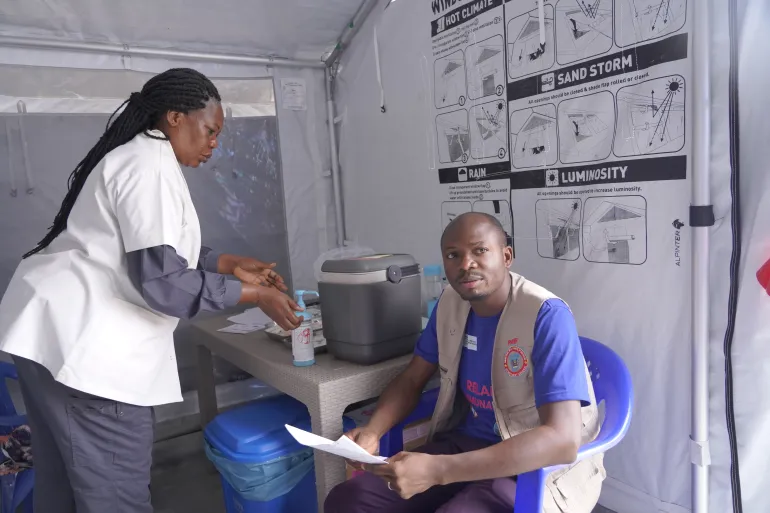 DR Congo rolls out Ebola vaccine for health workers as death toll rises