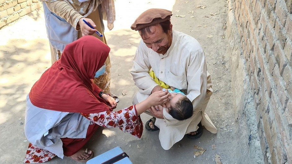 New Polio Vaccination Campaign to Begin Across Afghanistan Next Week