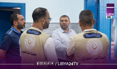 وزارة الصحة بالحكومة الليبية ترفع جاهزية المرافق الصحية بالمنطقة الشرقية والجبل الأخضر تحسبًا للتقلبات الجوية