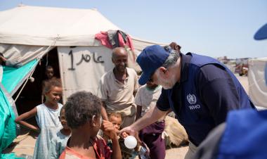 WHO sounds alarm on critical funding gap for health response in Yemen