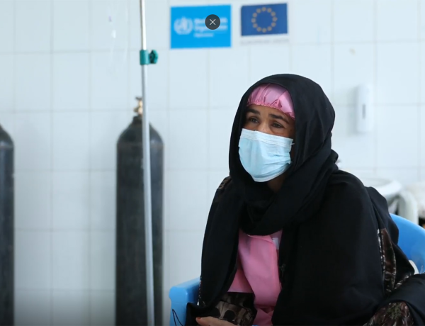 WHO-EU partnership helps people access infectious disease care in in western Afghanistan